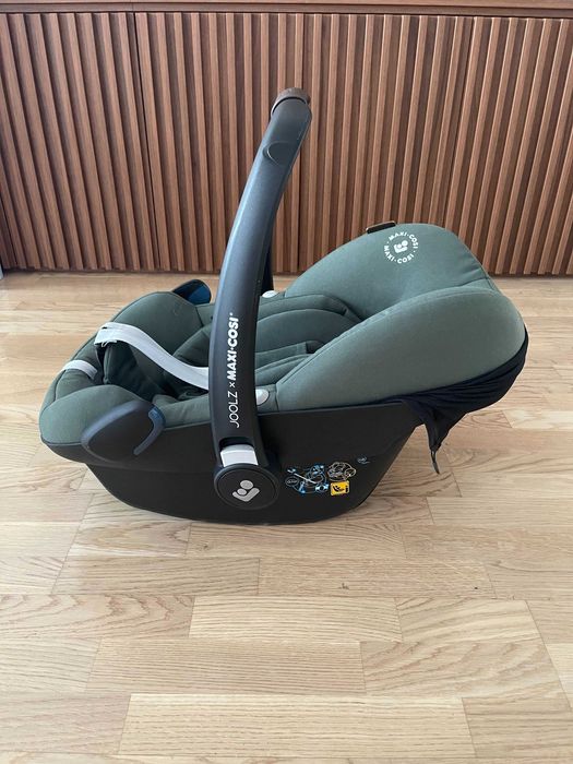 Scoica Joolz x Maxi Cosi Pebble 360 + baza IsoFix, Essential Green