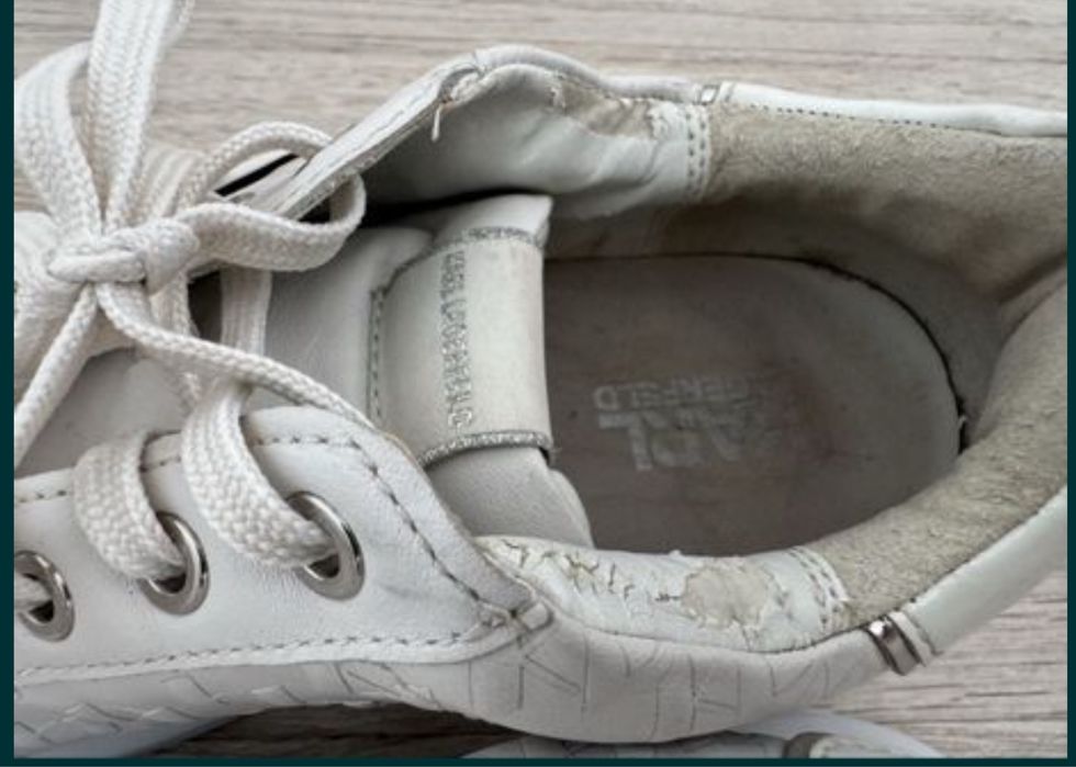 Дамски кожени обувки Karl Lagerfeld Kapri  и обувки тип Valentino