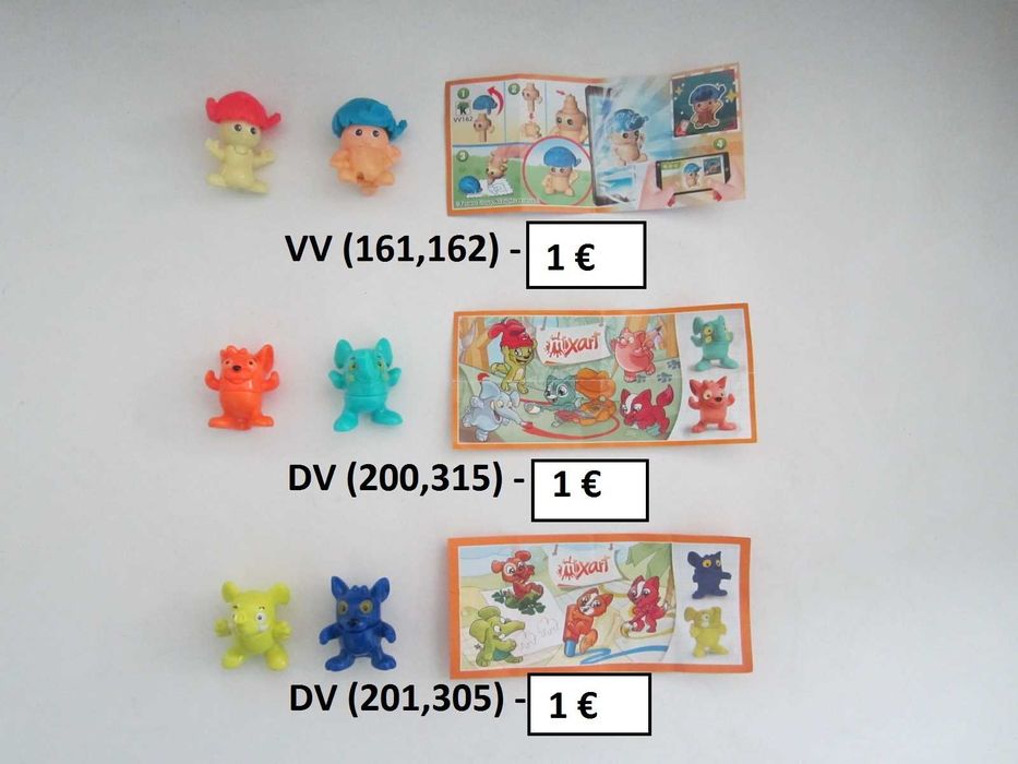 Киндер играчки 3