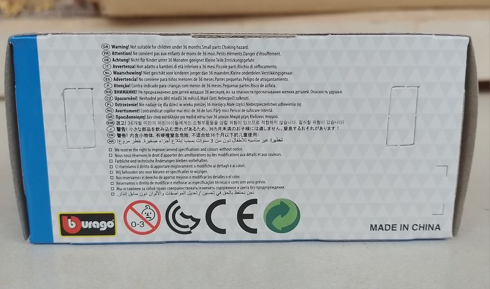 Fiat 124 Spider, мащаб 1/43