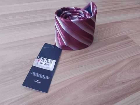 Нова копринена вратовръзка Tommy Hilfiger (Made In Italy)