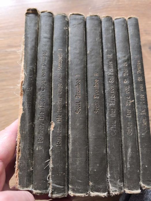 Vând cărți vechi in limba germană din anii 1900