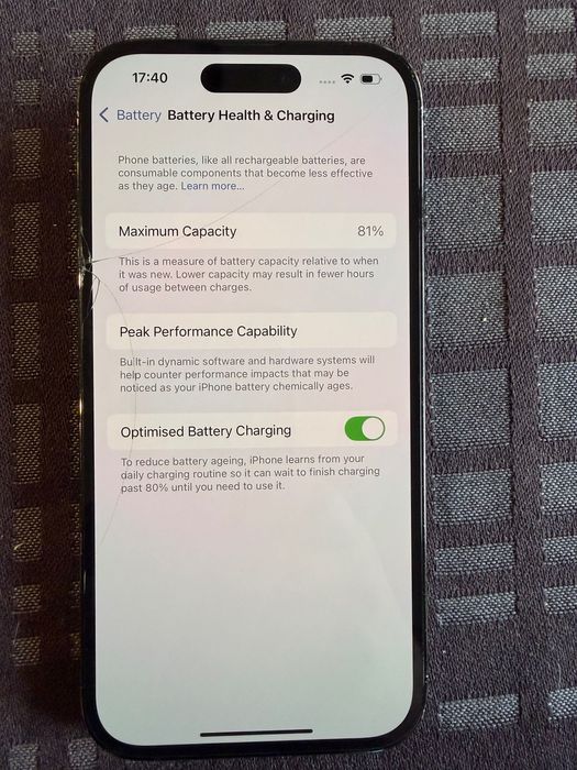 iPhone 14 Pro space grey 128 gb