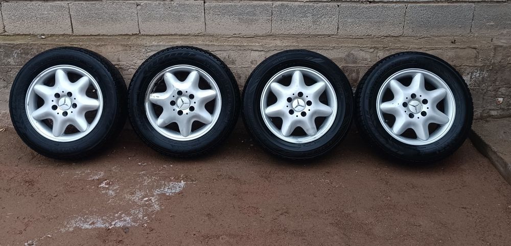 Диски на w124 мерс ромашки