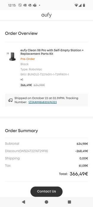 Промо! Eufy x8 pro в гаранция и с подаръци