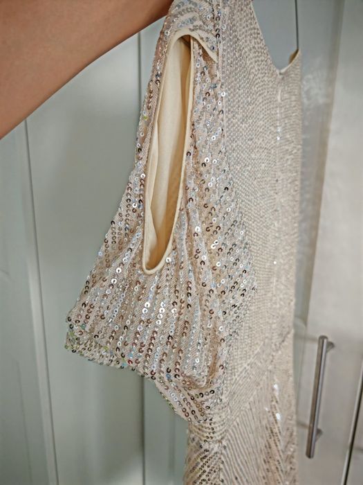 rochie stralucitoare paiete marime S