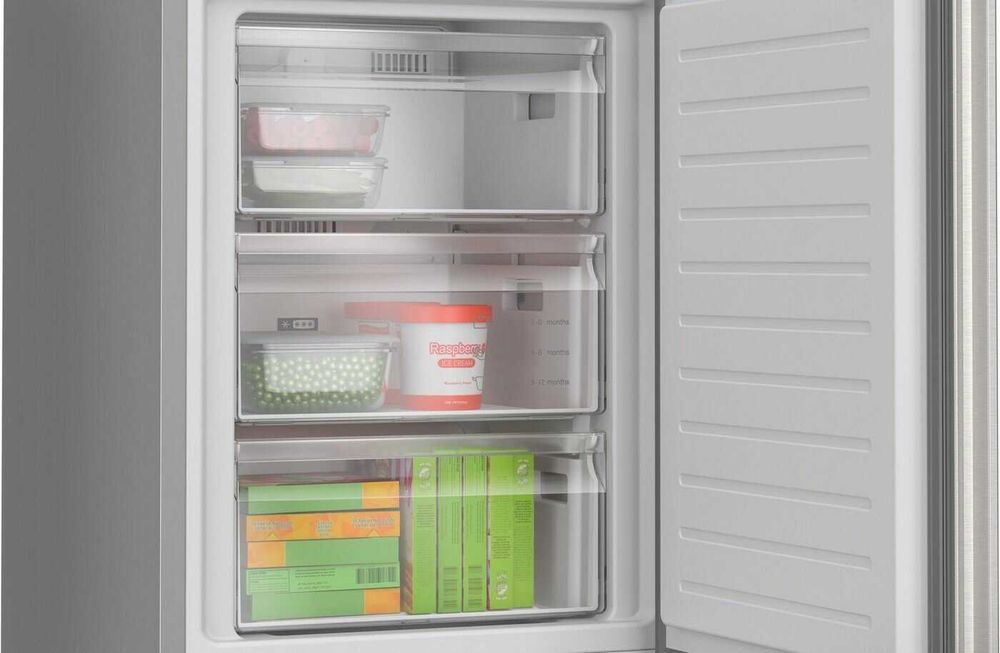 Хладилник с фризер BOSCH KGN362LAF 186см.