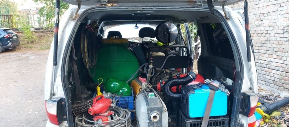 Прочистка труб в Шымкенте с полным устранением засора Сантехника Кухня