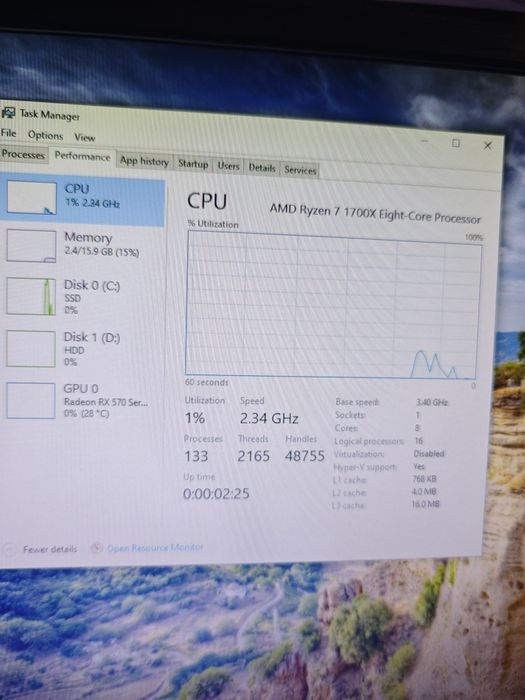 Unități pc gaming cpu Intel i7 9700k ryzen 7 1700x și ryzen 3 2200g 16gb