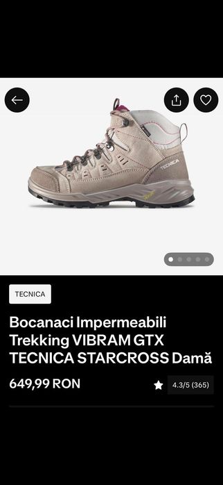 Bocanci ghete tecnica goretex