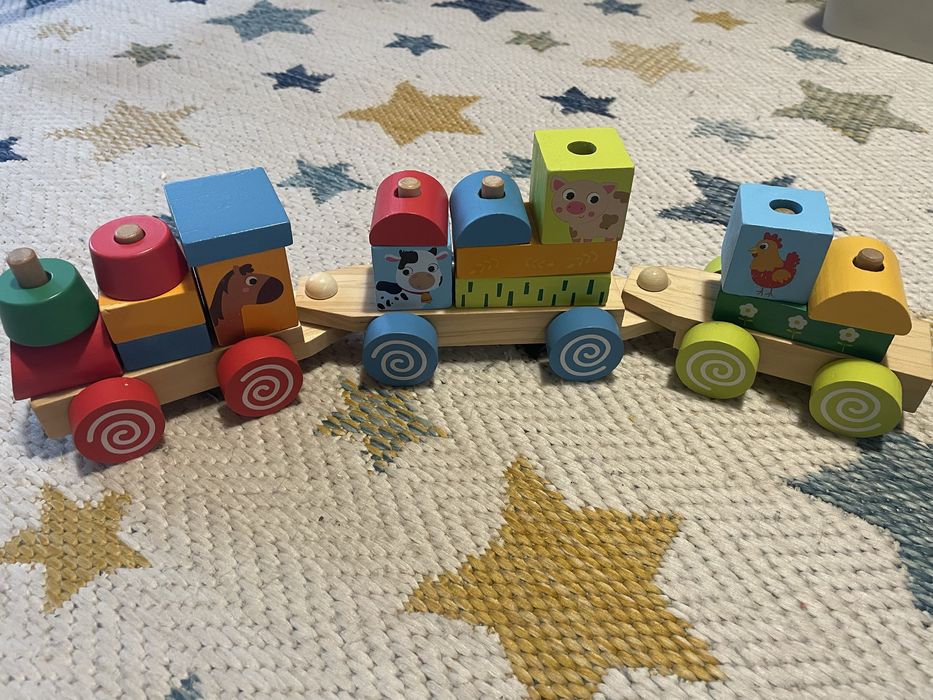 Дървени образователни играчки и пъзели