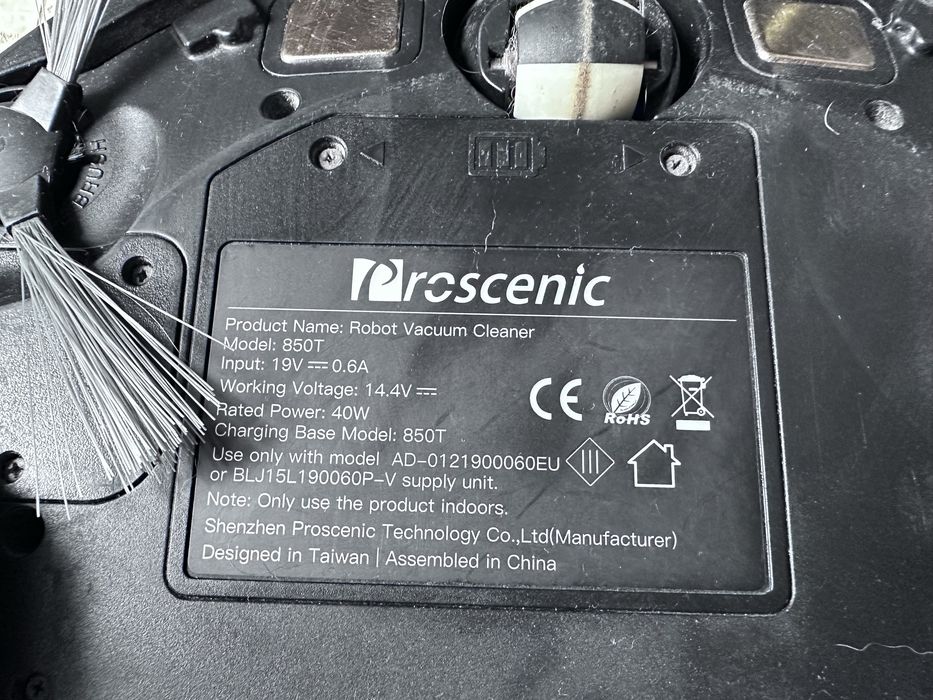 Робот прахосмукачка Proscenic 850T