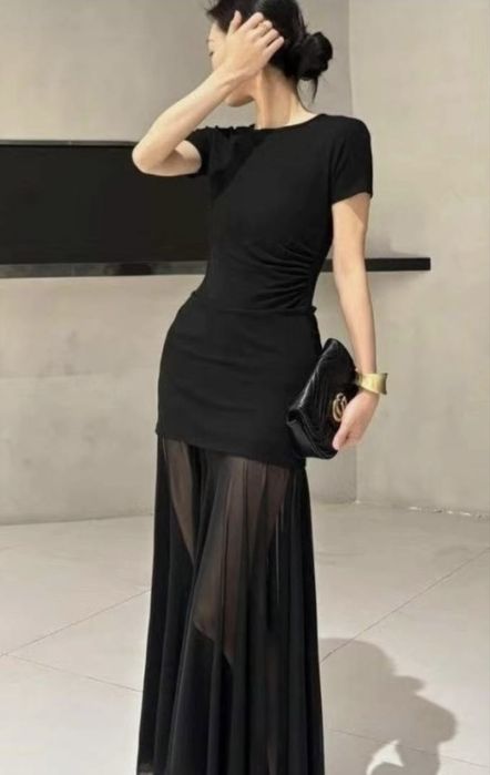 Платье новое черное