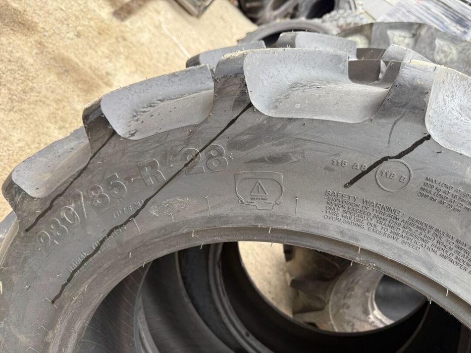 ANVELOPA 280/85 R28 FIRESTONE PERFORMER 85 118D TL  Cauciucuri tractor, Fiat, Case, Fendt, John Deere, New Holland, Massey Ferguson, UTB   Cauciucuri