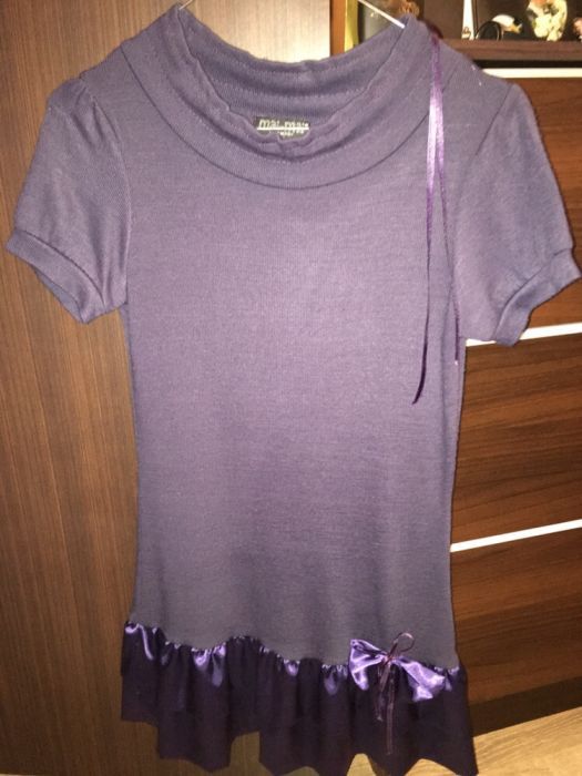 Super pret rochie pulover cu lana in compozitie XS-S
