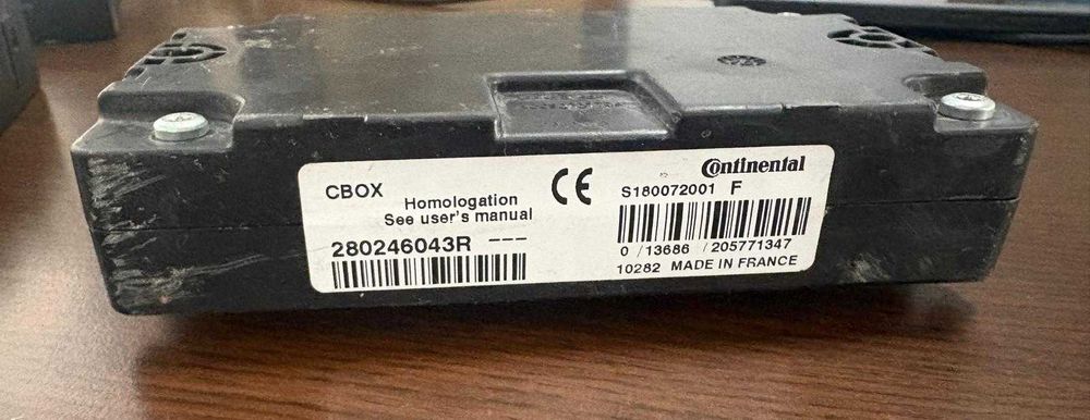 Modul unitate navigatie GPS cbox Renault Megane 3 2011  280246043R S180072001