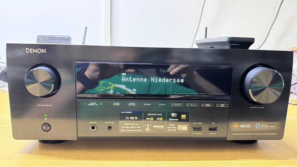 Network Receiver Denon AVR-X3500 Heos 4k BT Atmos