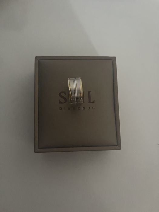 Verighete de aur 14k cu zirconiu