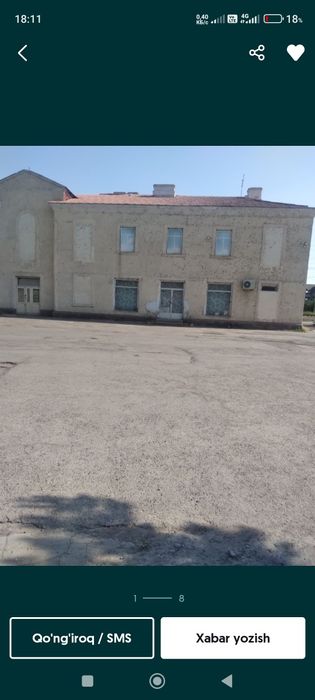 Bolshevik hududida 2 etajli binoni 1-etaji