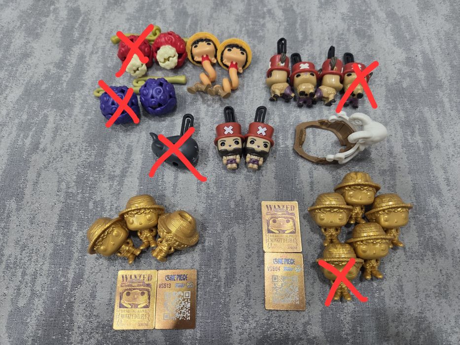 Фигурки One Piece Kinder Joy