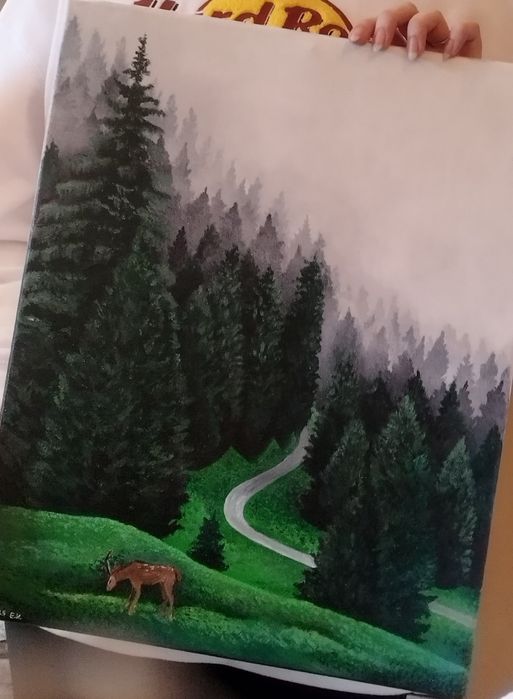 Картини от млад художник