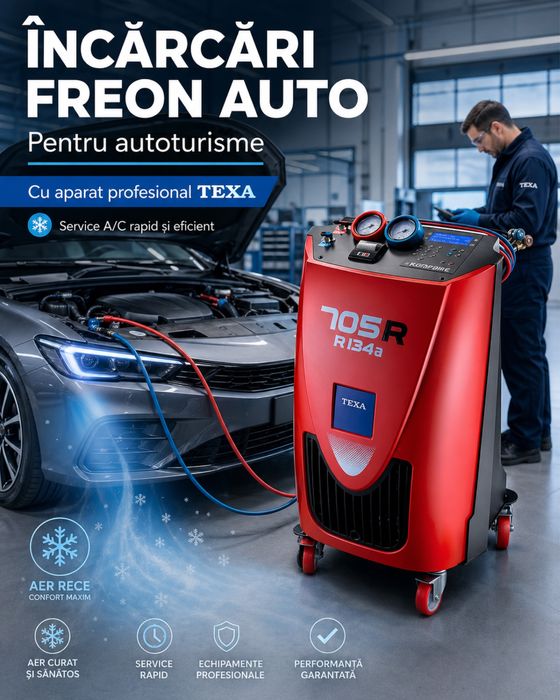 Incarcari freon autovehicule.