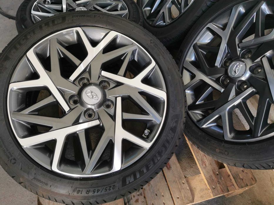 Jante Originale Hyundai Kona / Tucson R 18 cu anvelope de vara