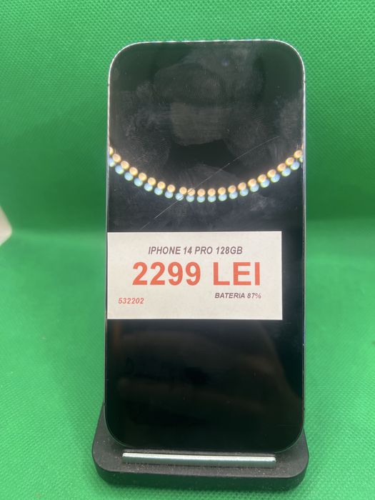iPhone 14 PRO 128GB 87% •Amanet Lazar Crangasi• 53220