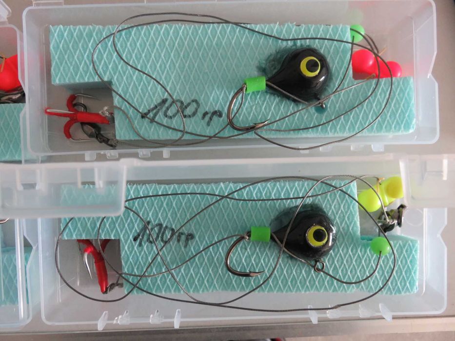 Кльонкове, монтажи, тапи и олова за риболов на сом