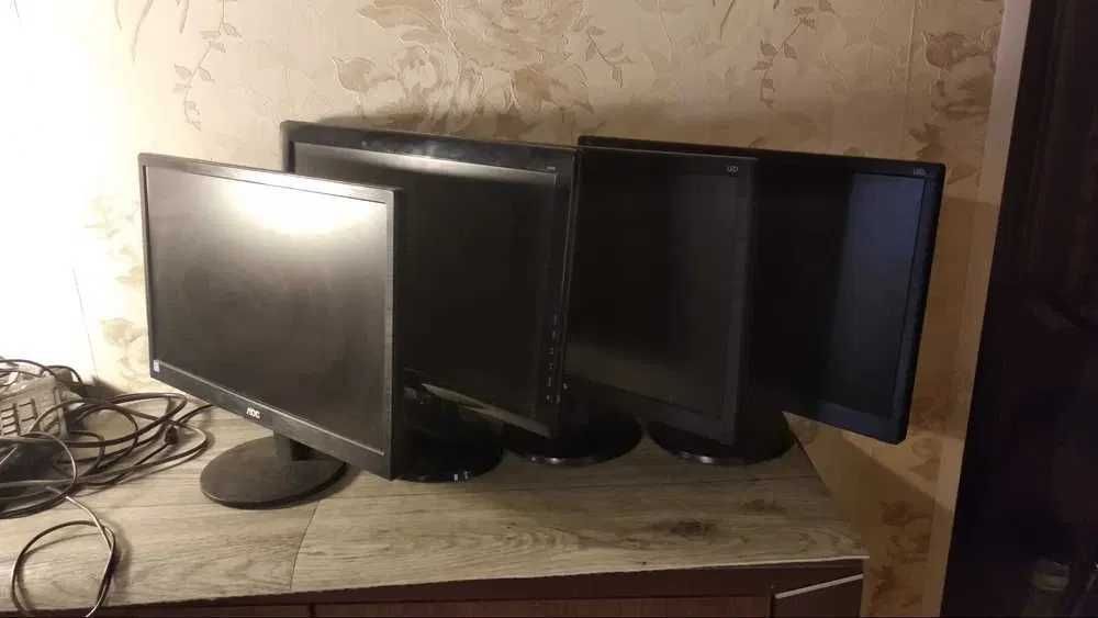 Мониторы 19" Philips, Benq, Aoc, samsung. 5 шт