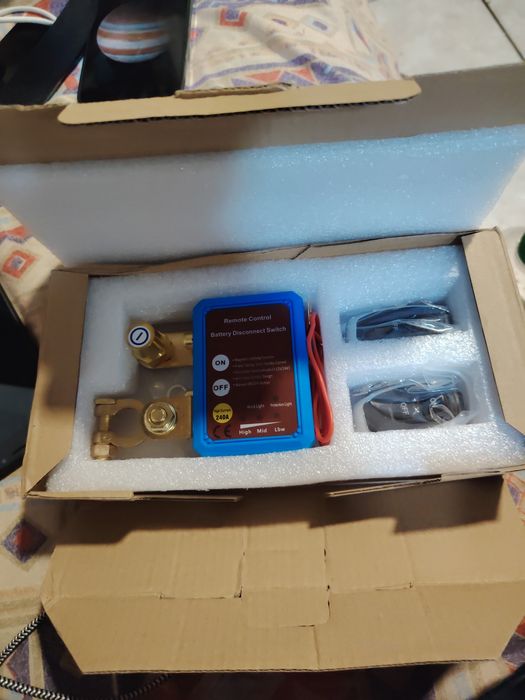 Дистанционен превключвател за батерия, 12V 240A