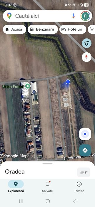 Teren intravilan 500pm front 19ml