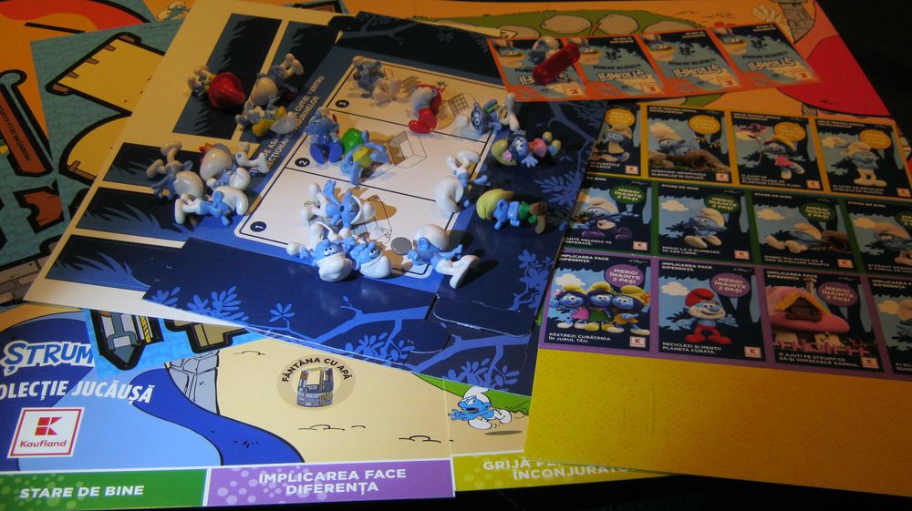 STRUMFI Kaufland,set complet 20 figurine cu ALBUM