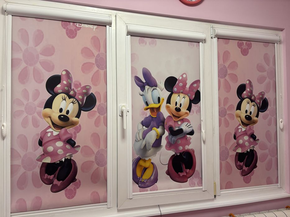 Детски фото щори Мини Маус