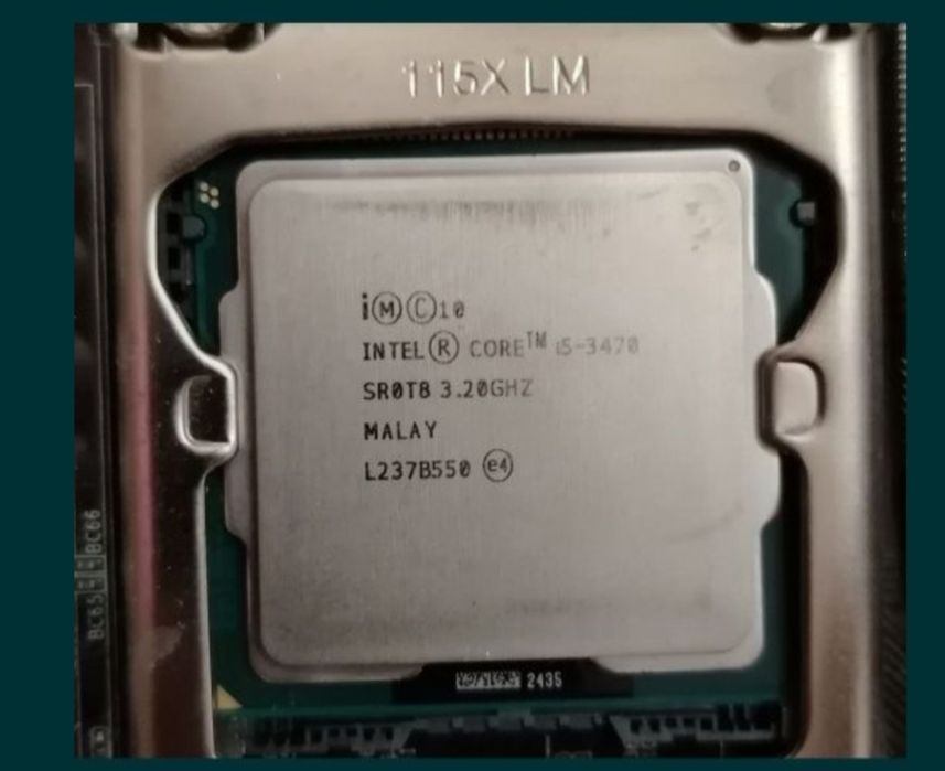 Продаётся процессор Intel Core i5-3470
Частота: 3.20 GHz
4 ядра / 4 по