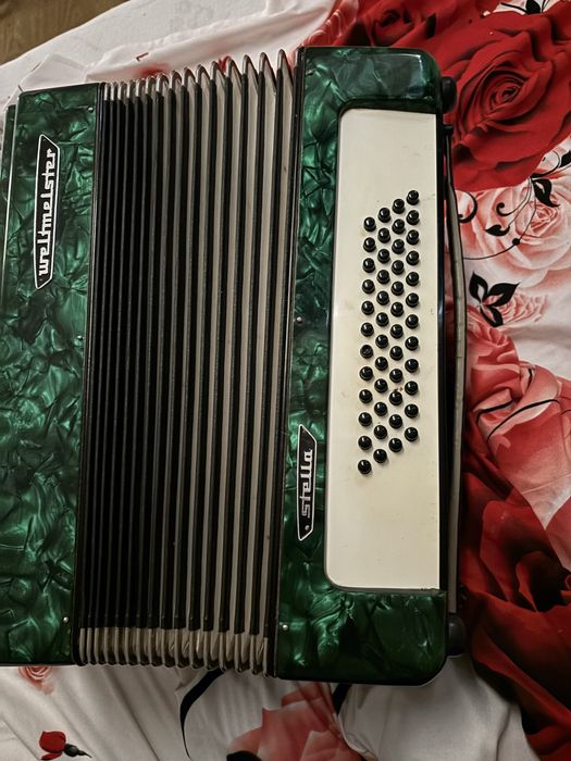 Vand , Acordeon Weltmester stela