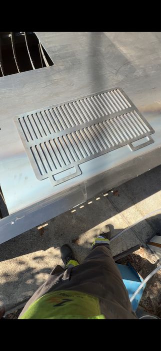 Grill / gratar decupat otel 5 mm