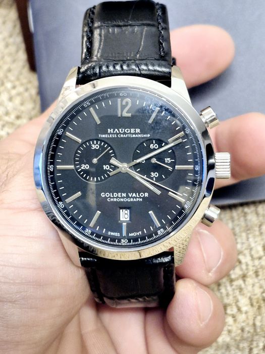 Ceas Hauger Golden Valor Chronograph
