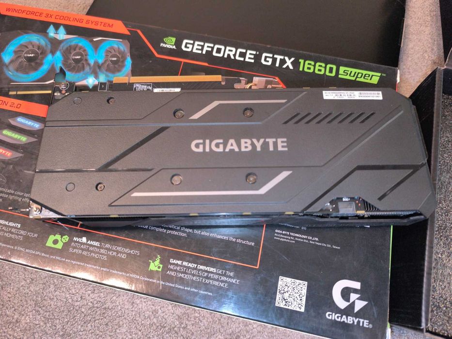 Видеокарта Gigabyte GTX 1660 Super Gaming OC 6GB