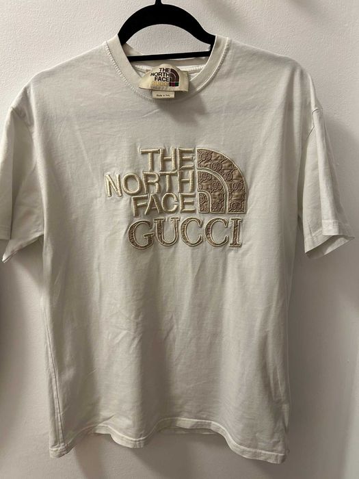 Оригинална мъжка тениска The North Face x Gucci – размер L