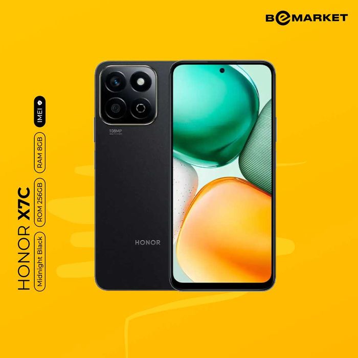 Honor X7c 8/256 GB Midnight Black