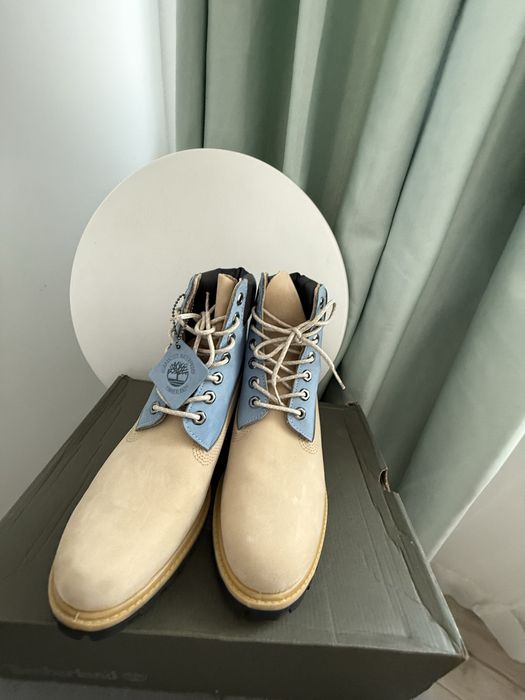 Bocanci Timberland impermeabili de piele nabuc