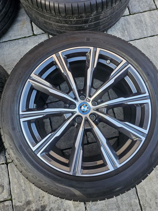 Jante originale Bmw X5 G05 X6 G06 r20 cu cauciucuri de vară