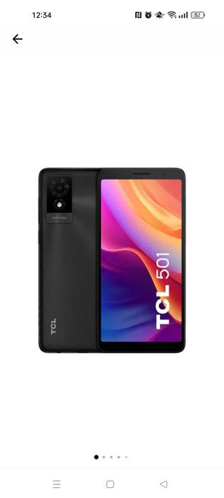 Telefon mobil TCL 501, 2GB RAM, 32GB, 4G, Prime Black