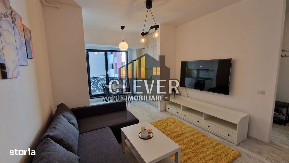 Prima inchiriere 2 camere, mobilat utilat , parcare , 7 min metrou Tec
