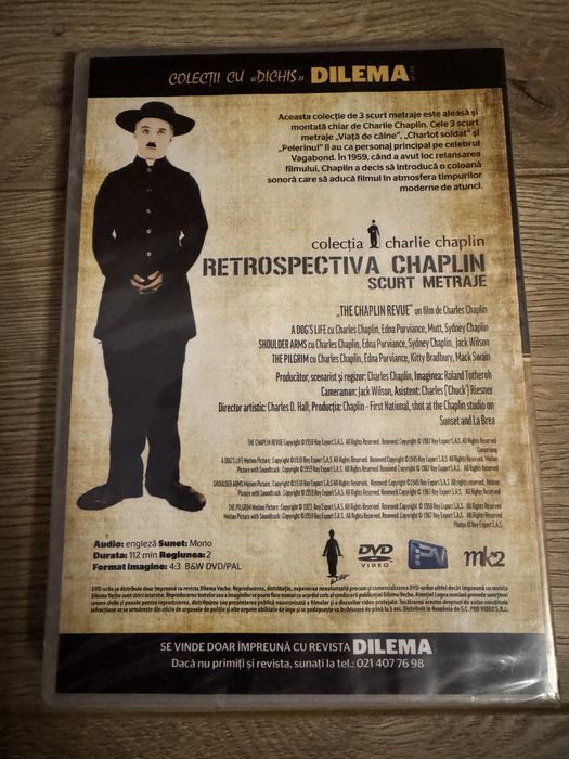 DVD Colectia Charlie Chaplin