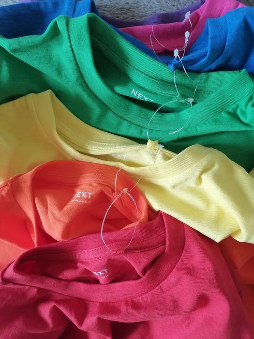 Комплект едноцветни тениски Next
