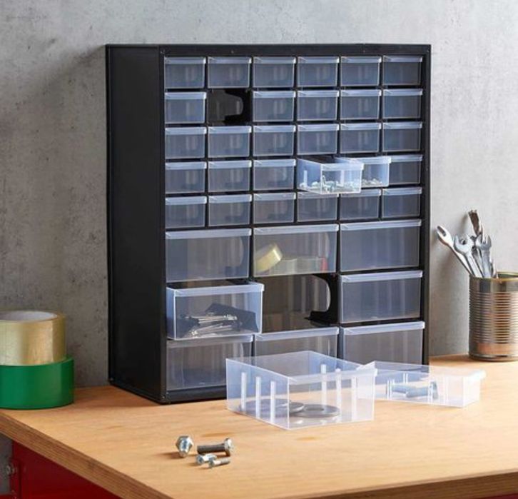 Органайзер Stanley 39 броя чекмеджета