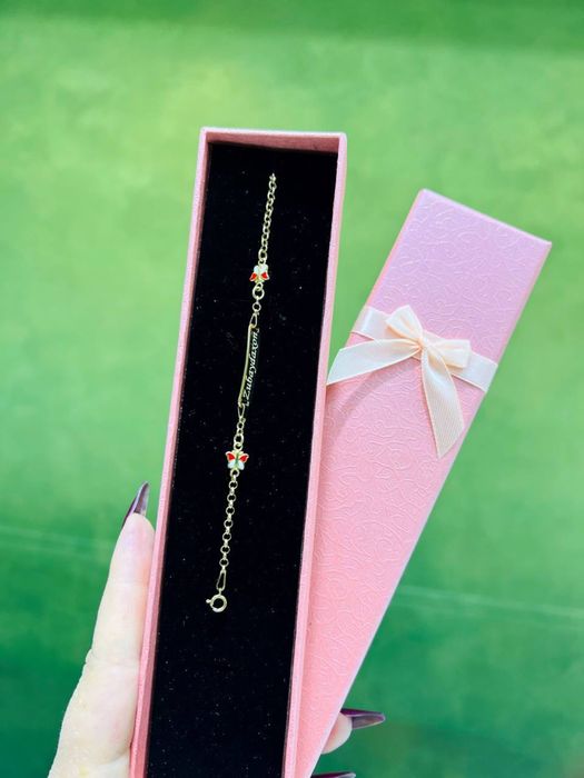 Золотой детский браслет. Золото 585. Доставка.