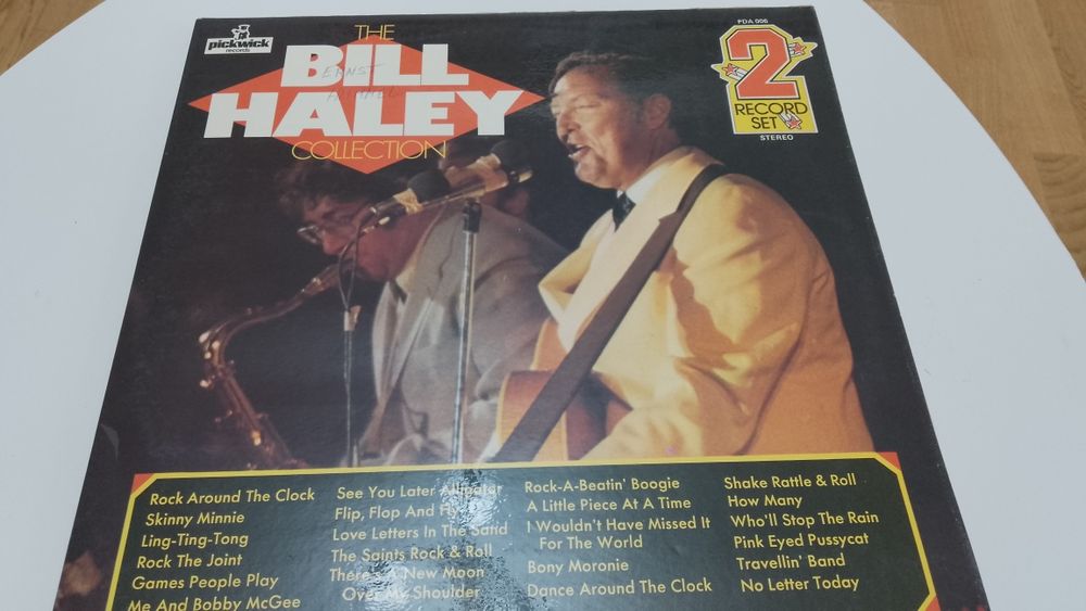 Mahalia Jackson,  Jermaine Jackson, Bill Haley,Glenn Miller,